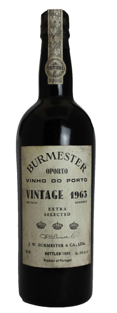 【PORTO】BURMESTER ヴィンテージ1963年ワイン750ml未開栓品 Burmester , Vintage Port, 1963 | Vintage Wine and Port